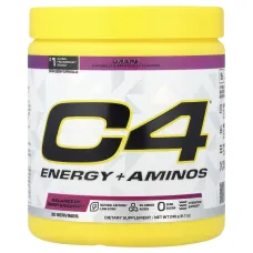 C4 / Cellucor, C4® Energy + Aminos, со вкусом винограда, 246 г (8,7 унции)