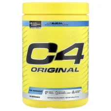 C4 / Cellucor, C4® Original, Pre-Workout, Icy Blue Razz, 15.7 oz (445 g)Cellucor C4®, предтренировочный комплекс