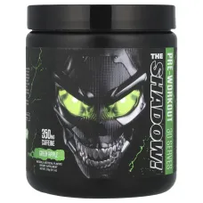 JNX Sports, The Shadow, предтренировочная добавка, зеленое яблоко, 270 г