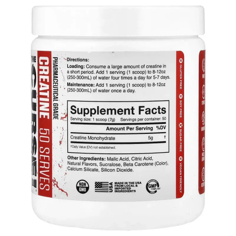 JNX Sports, The Curse!®, Creatine, Peach Mango, 12.3 oz (350 g)