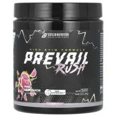 Cutler Nutrition, Prevail Rush, стимулятор, рожевий лимонад, 290 г (10,22 унції)
