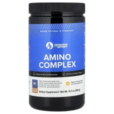 Designs For Health, Amino Complex, Natural Orange , 12.7 oz (360 g)Designs For Health, Аміно Комплекс