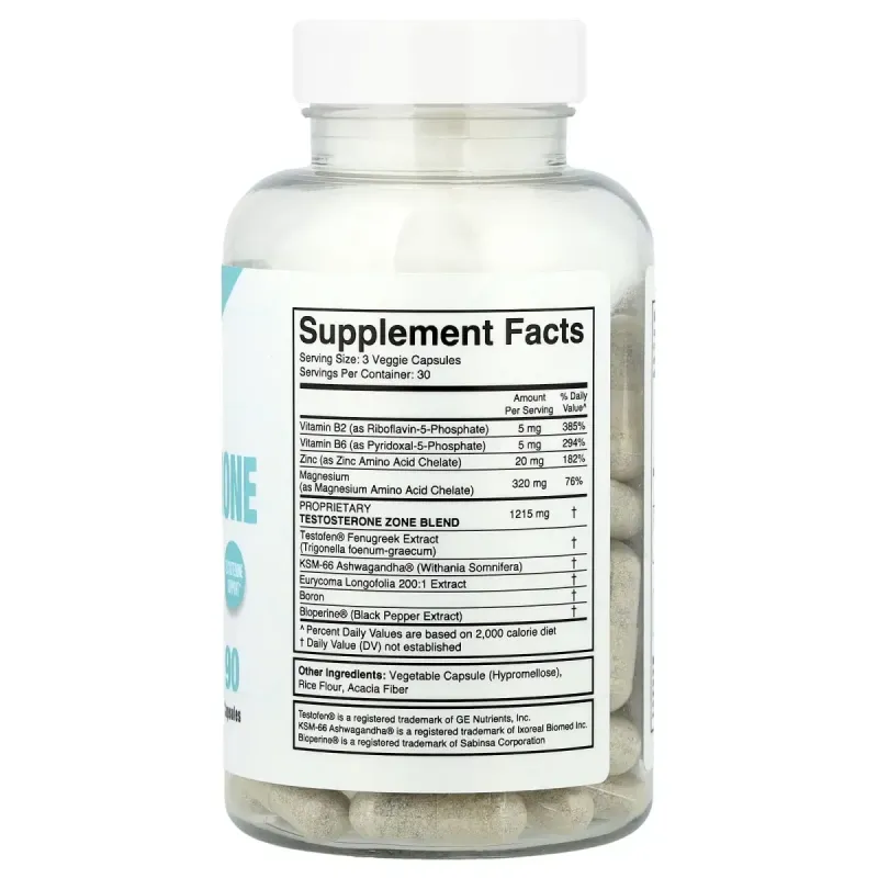 Divine Health, Don Colbert M.D. Testosterone Zone, 90 Capsules