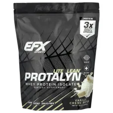 EFX Sports, Protalyn® Whey Protein Isolate, Vanilla Creme Wafer, 2 lb (907 g)