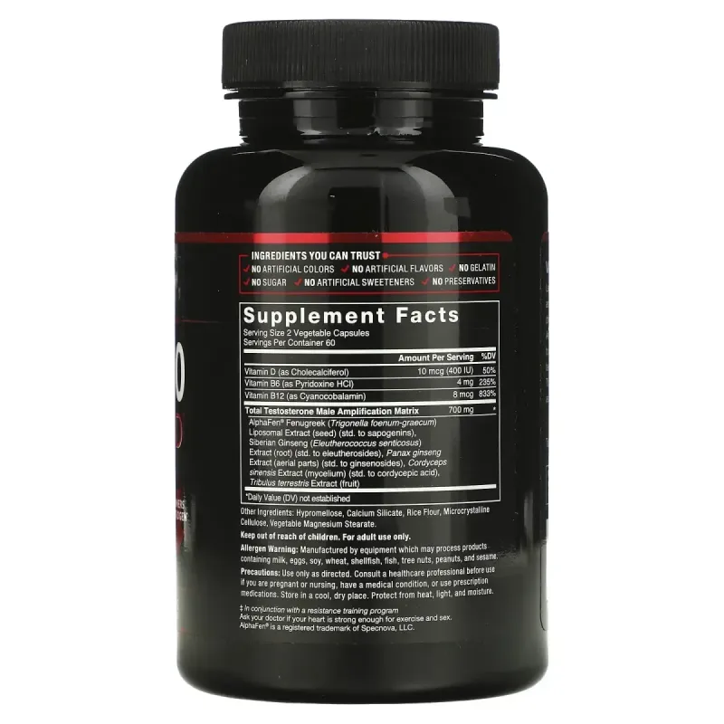 Force Factor, Test X180 Legend™, 120 Capsules