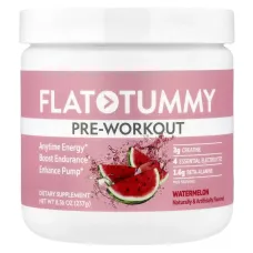 Flat Tummy, Pre-Workout, Watermelon, 8.36 oz (237 g)Flat Tummy, Предтренировочный комплекс
