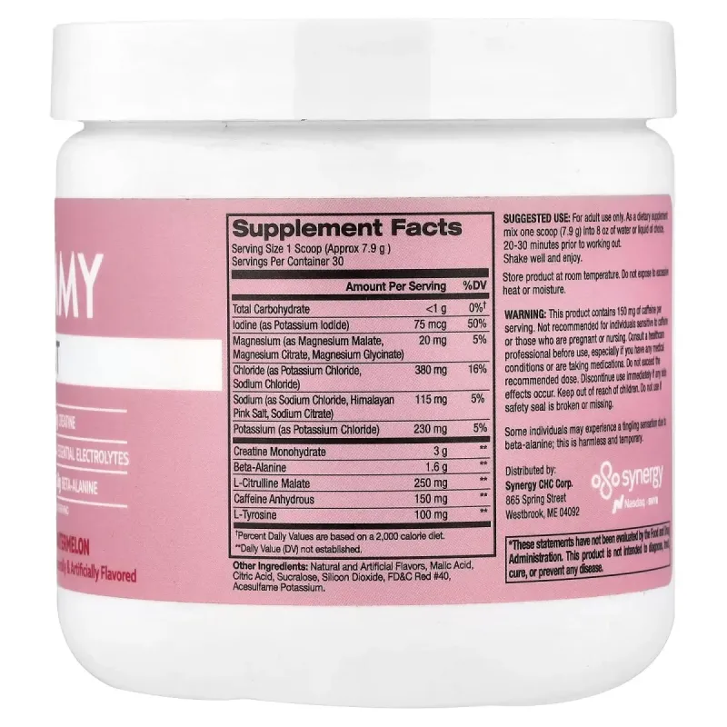 Flat Tummy, Pre-Workout, Watermelon, 8.36 oz (237 g)Flat Tummy, Предтренировочный комплекс