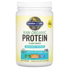 Растительный протеиновый коктейль Garden of Life (Raw Organic Protein) 560 г без вкуса