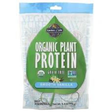 Растительный протеин ванильный вкус органик Garden of Life (Plant Protein) 260 г