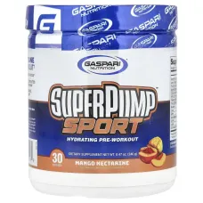 Gaspari Nutrition, SuperPump™ Sport, Hydrating Pre-Workout, Mango Nectarine, 8.47 oz (240 g)
