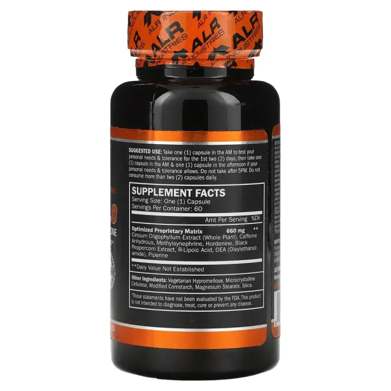 ALR Industries, Hyperdrive 4.0, 660 mg, 60 Capsules