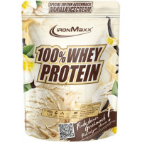 IronMaxx, 100% Whey Protein - 500 г (пакет) - Ванільне морожене