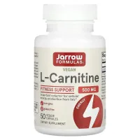 L-Карнітин 500 Jarrow Formulas (L-Carnitine) 500 мг 50 капсул