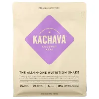 KaChava, универсальный питательный коктейль, кокос и асаи, 434 г (15,31 унции)