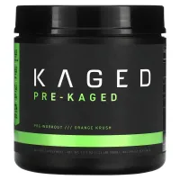Pre-Kaged, предтренировочная смесь, апельсиновый взрыв, Kaged Muscle, 1,30 ф. (588 г)
