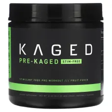 Kaged, Pre-Workout, Stim-Free, Fruit Punch, 1.19 lb (538 g)