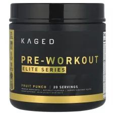 Kaged, Elite Series, Pre-Workout, Fruit Punch, 1.46 lb (662 g)Kaged, серия Elite, предтренировочный комплекс