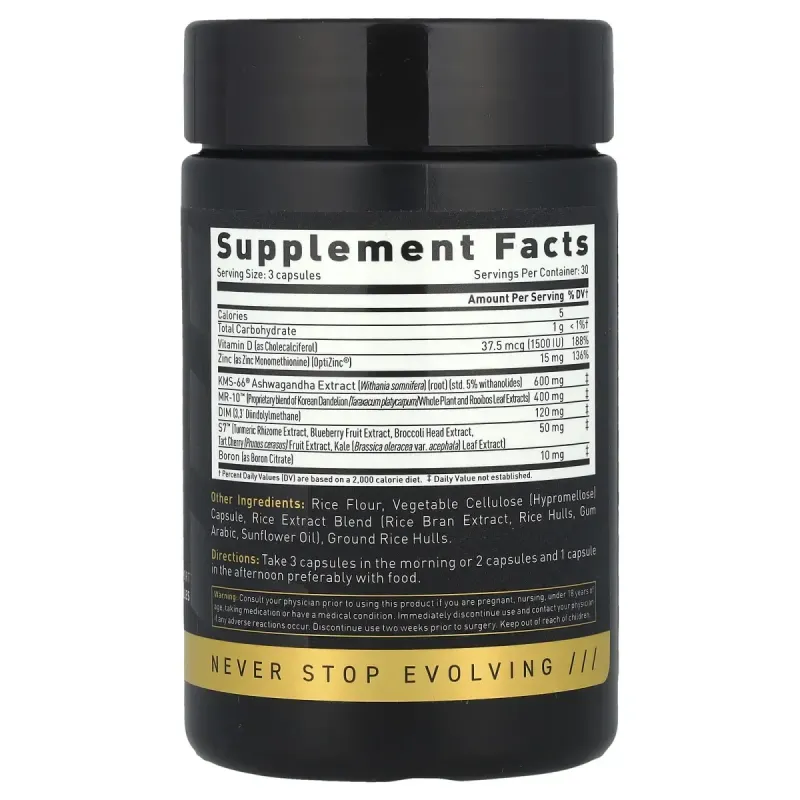 Kaged, Elite Series, Test, Testosterone + Nitric Oxide Support, 90 Capsules