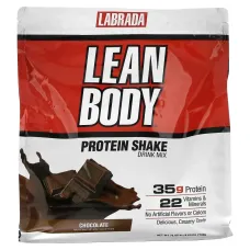 Lean Body, высокопротеиновый коктейль, заменитель пищи, шоколад, Labrada Nutrition, 4,63 фунта (2100 г)