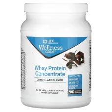 Life Extension, Wellness Code, Whey Protein Concentrate, Chocolate, 1.41 lb (640 g)