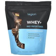 Legion Athletics, Whey+, Whey Protein Powder, Chocolate Peanut Butter, 2.13 lbs (966 g)