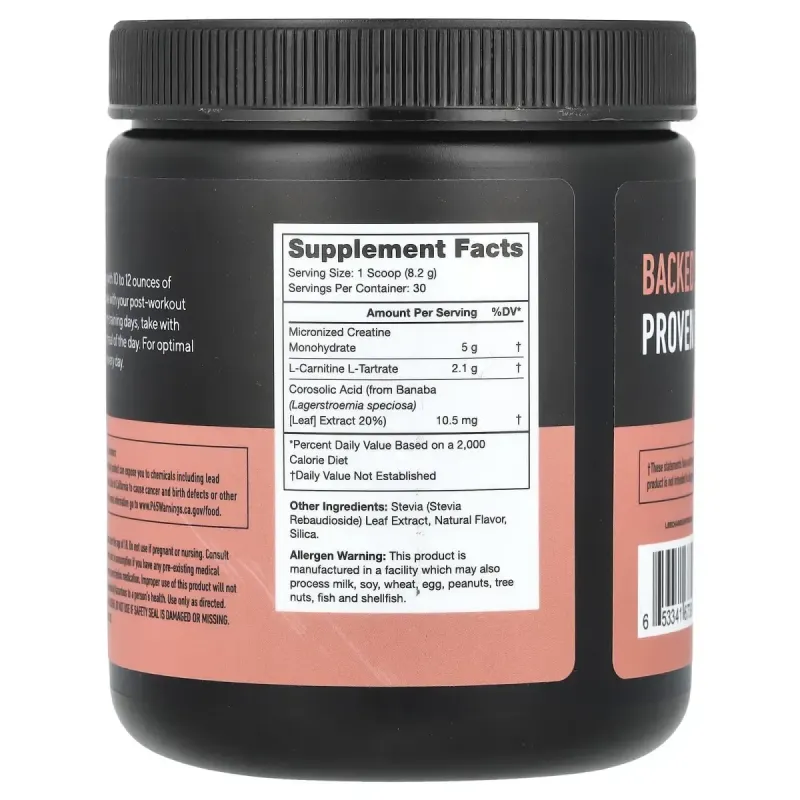 Legion Athletics, Recharge, Post-Workout Drink, Unflavored, 0.54 lbs (246 g)