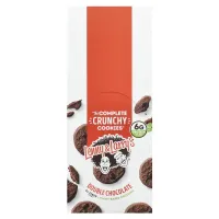 Печенье, двойной шоколад, The Complete Crunchy Cookies, Lenny & Larry's, 12 пачек по 35 г (1,25 унции) каждый