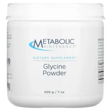 Metabolic Maintenance, Глицин в порошке, 7 унций (200 г)