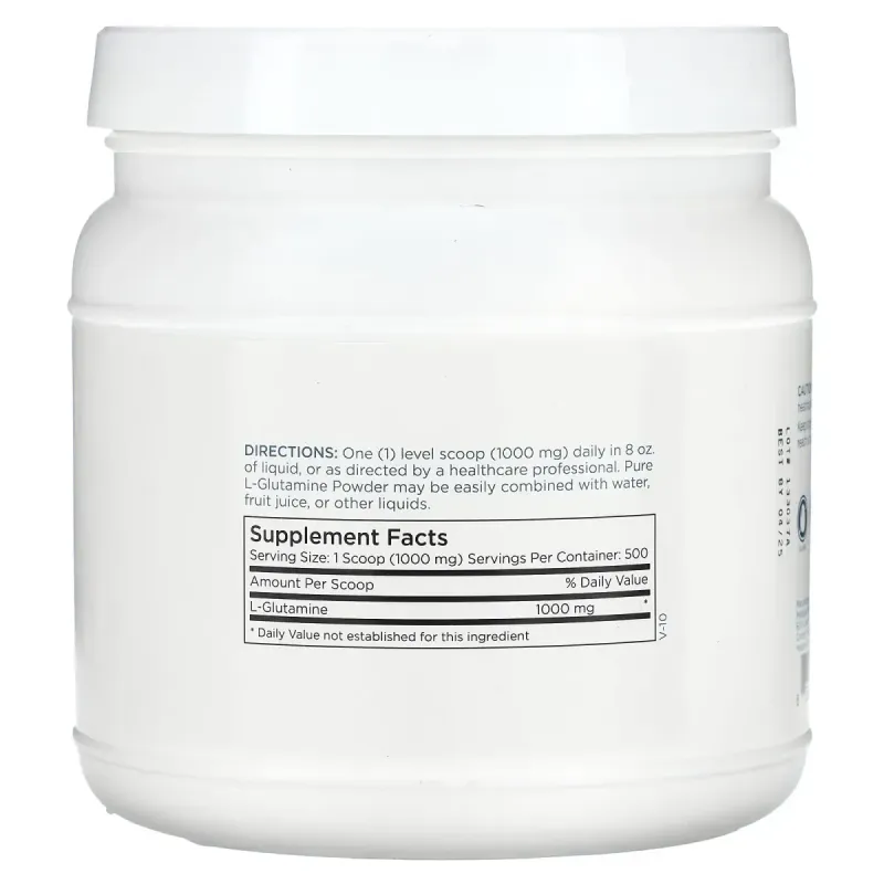 Metabolic Maintenance, L-Glutamine Powder, 1.1 lb (0.5 kg)