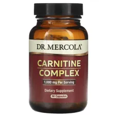 Карнитиновый комплекс, Carnitine Complex, Dr. Mercola, 60 капсул