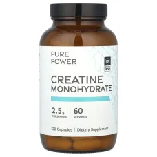 Dr. Mercola, Creatine Monohydrate, 120 Capsules (1.25 g per Capsule)