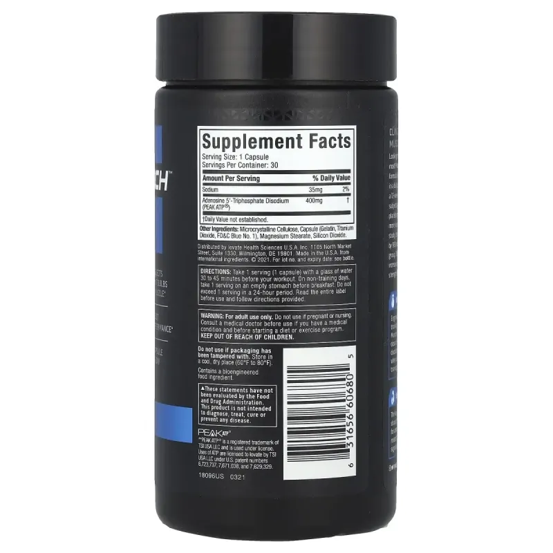 Muscletech, Pro Series, средство для роста мышечной массы Muscle Builder, 30 капсул с медленным высвобождением