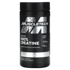 MuscleTech, 100%-вий креатин Platinum, 100 рослинних капсул