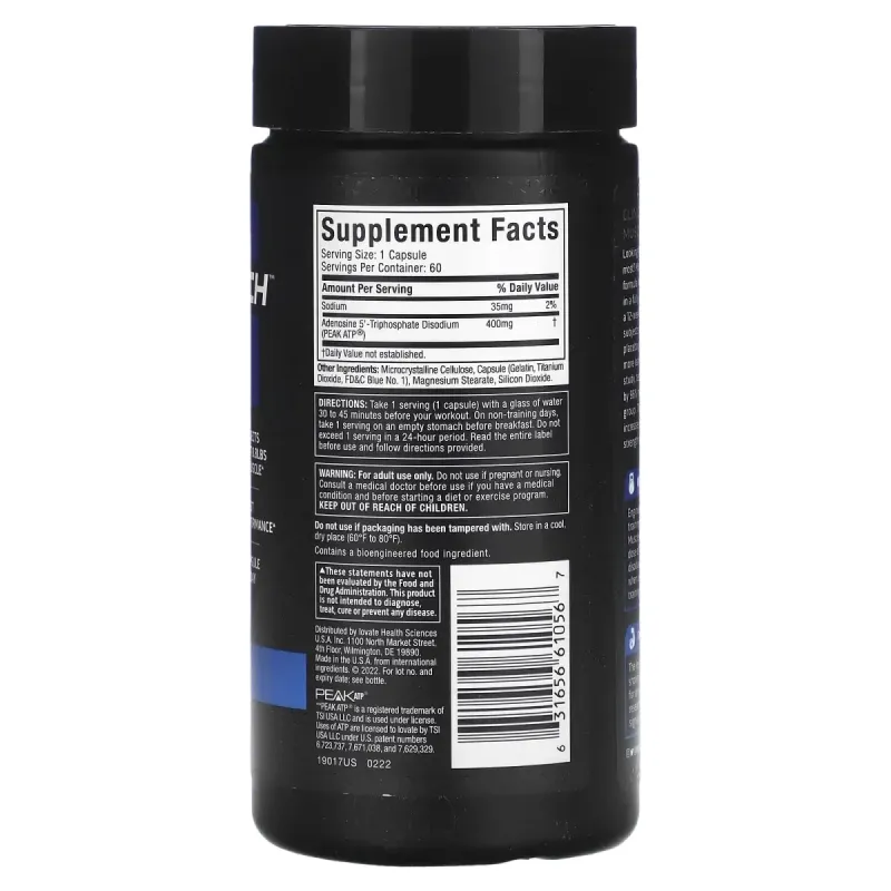 MuscleTech, Platinum Muscle Builder, 60 Rapid-Release Capsules