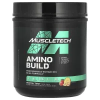 Muscletech, Amino Build, со вкусом тропических фруктов, 614 г (21,64 унции)