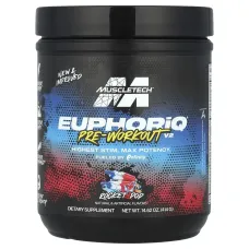 MuscleTech, EuphoriQ® Pre-Workout V2, Rocket Pop, 14.62 oz (414 g)