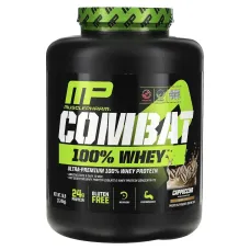 Сироватковий протеїн капучіно MusclePharm (Sport Series Combat 100% Whey) 2.269 кг