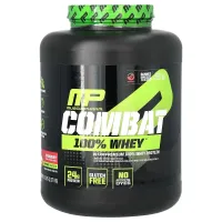 Сироватковий протеїн полуниця MusclePharm (Combat 100% Whey Protein) 2.269 кг