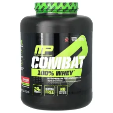 Сироватковий протеїн полуниця MusclePharm (Combat 100% Whey Protein) 2.269 кг