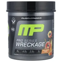 MusclePharm, Pro Series Wreckage™, Pre-Workout, Sour Peach Rings, 15.5 oz (440 g)MusclePharm Pro Series Wreckage™ — предтренувальний комплекс