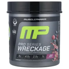 MusclePharm, Pro Series Wreckage™, Pre-Workout, Sour Berry, 15.5 oz (440 g)MusclePharm Pro Series Wreckage™ — предтренировочный комплекс