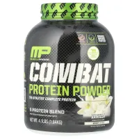 Белковый порошок Combat, ваниль, MusclePharm, 4 фунта (1814 г)
