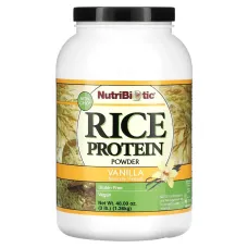 Рисовий протеїн ваніль NutriBiotic (Rohreis-Protein) 1.36 кг