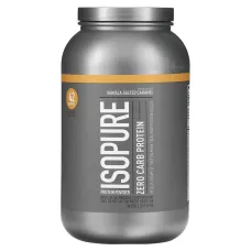 Isopure, Zero Carb Protein Powder, Vanilla Salted Caramel, 3 lb (1.36 kg)