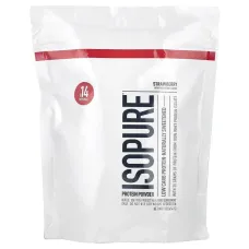 IsoPure Низкоуглеводный протеиновый порошок, клубника, Nature's Best, 454 г