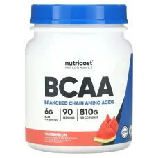 Nutricost, Performance, BCAA, кавун, 810 г (1,8 фунта)