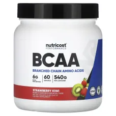 Nutricost, Performance, BCAA, полуниця та ківі, 540 г (1,2 фунта)