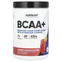 Nutricost, Performance, BCAA+, малиновий лимонад, 432 г (15,4 унції)