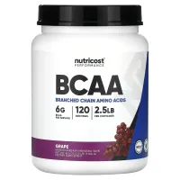 Nutricost, Performance, BCAA, виноград, 1164 г (2,5 фунта)