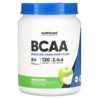 Nutricost, Performance, BCAA, зелене яблуко, 1080 г (2,4 фунта)